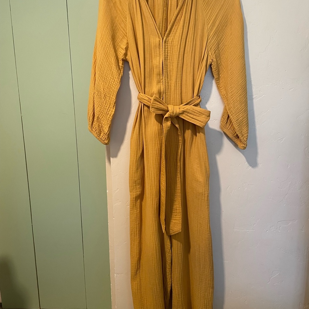 GAP Mustard Yellow Jumpsuit